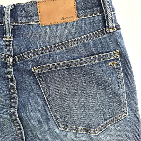 Madewell 10" High Rise Skinny Jeans Womens 27x27 Lyocell Blend Stretch Ankle - Picture 7 of 12
